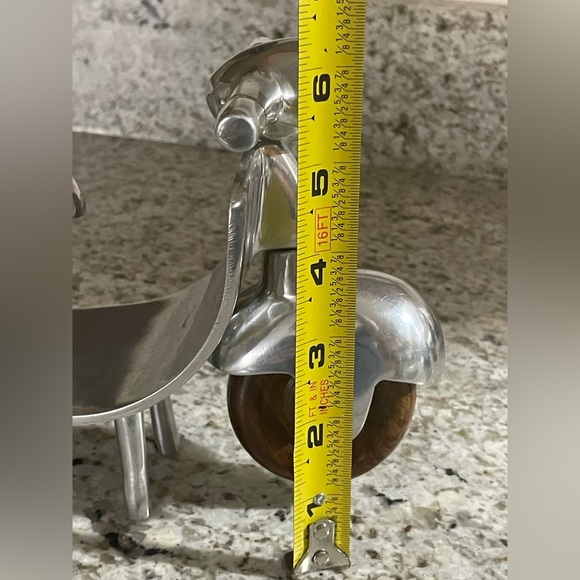 Metal & Wood Scooter - Picture 14 of 16